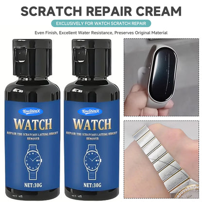 Quick Scratch Repair & Polish Cream - Multi-Surface Restorer for Watches Jewelry - Stainless Steel & Metal Oxidation Remover