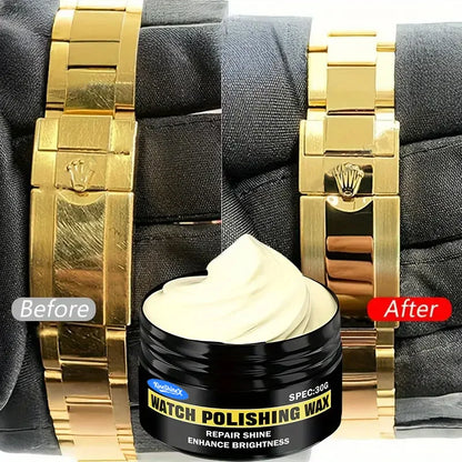 Quick Scratch Repair & Polish Cream - Multi-Surface Restorer for Watches Jewelry - Stainless Steel & Metal Oxidation Remover