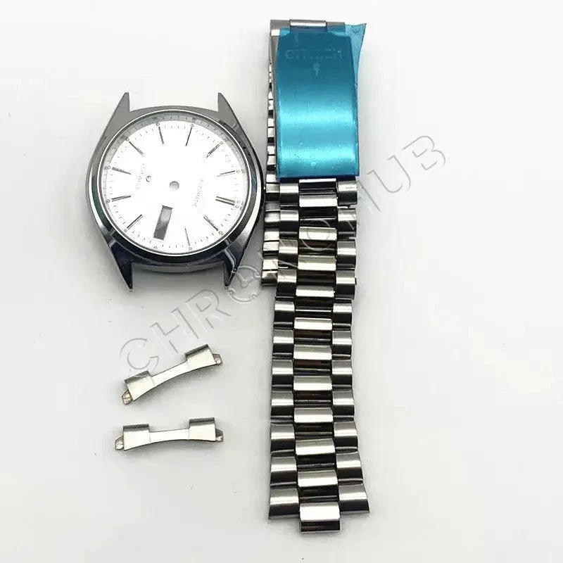 8200/8215 case Mirror stainless steel case Full set of 8205 movement watch accessories Men's old model