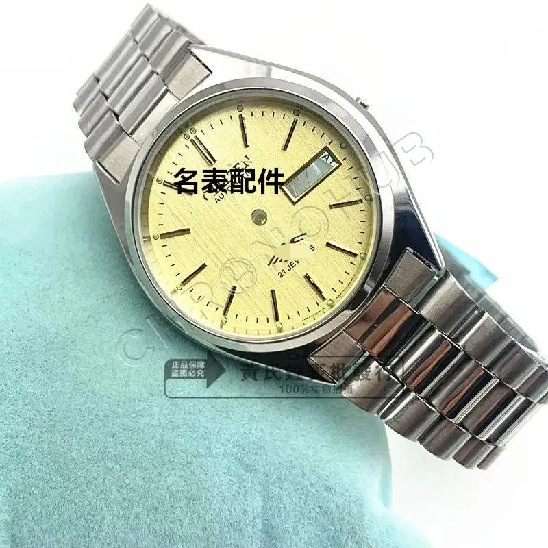 8200/8215 case Mirror stainless steel case Full set of 8205 movement watch accessories Men's old model
